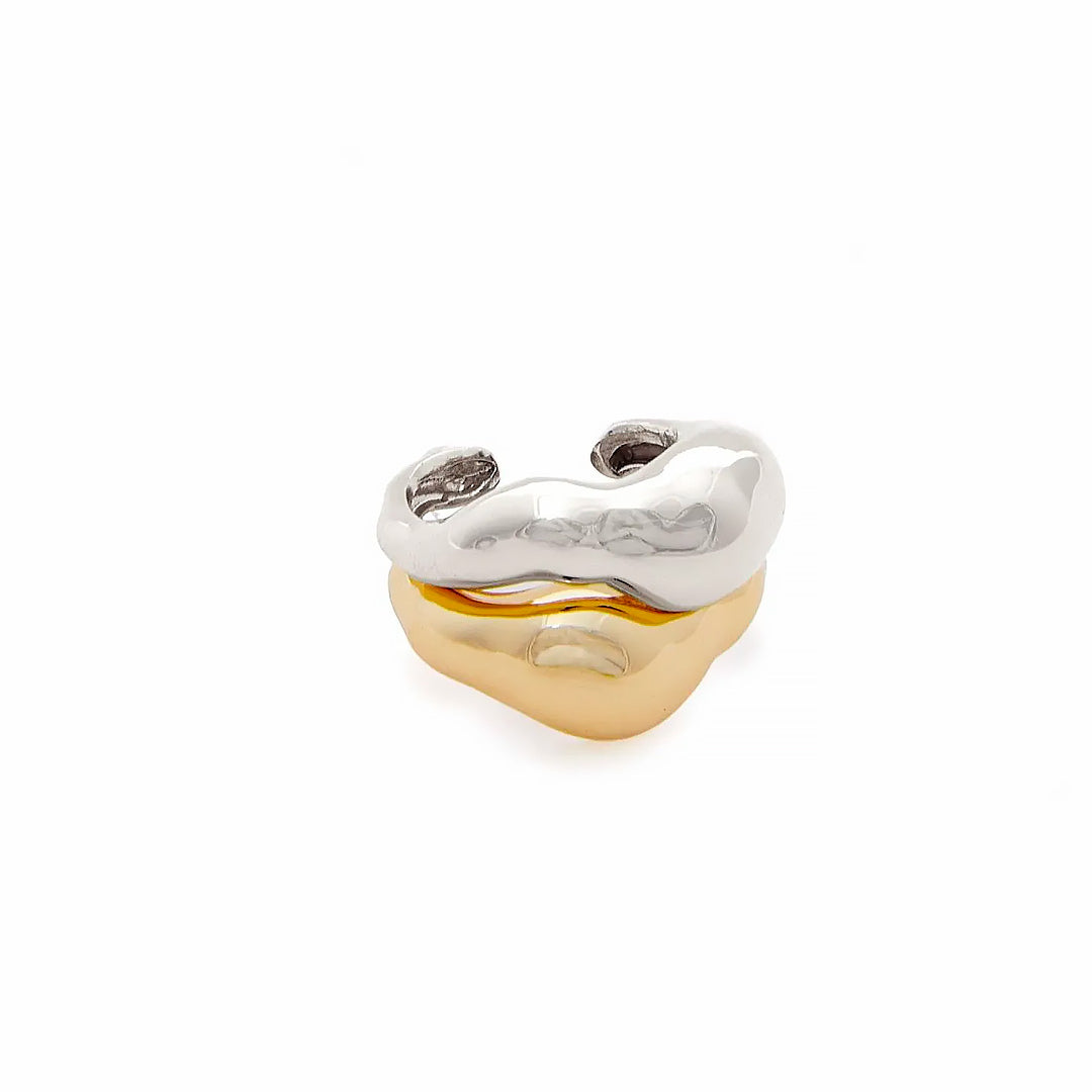 Double Antithesis Pinky Ring