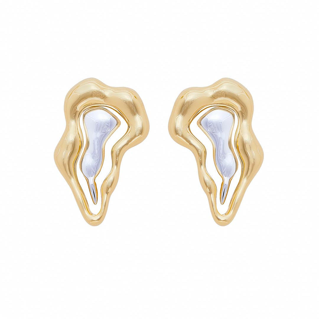 Bicolor Earring G Antithesis