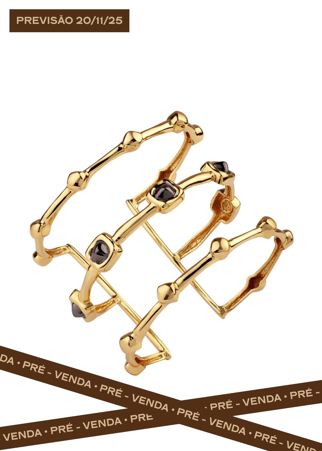 Bracelete Triplo Cubos Revolução