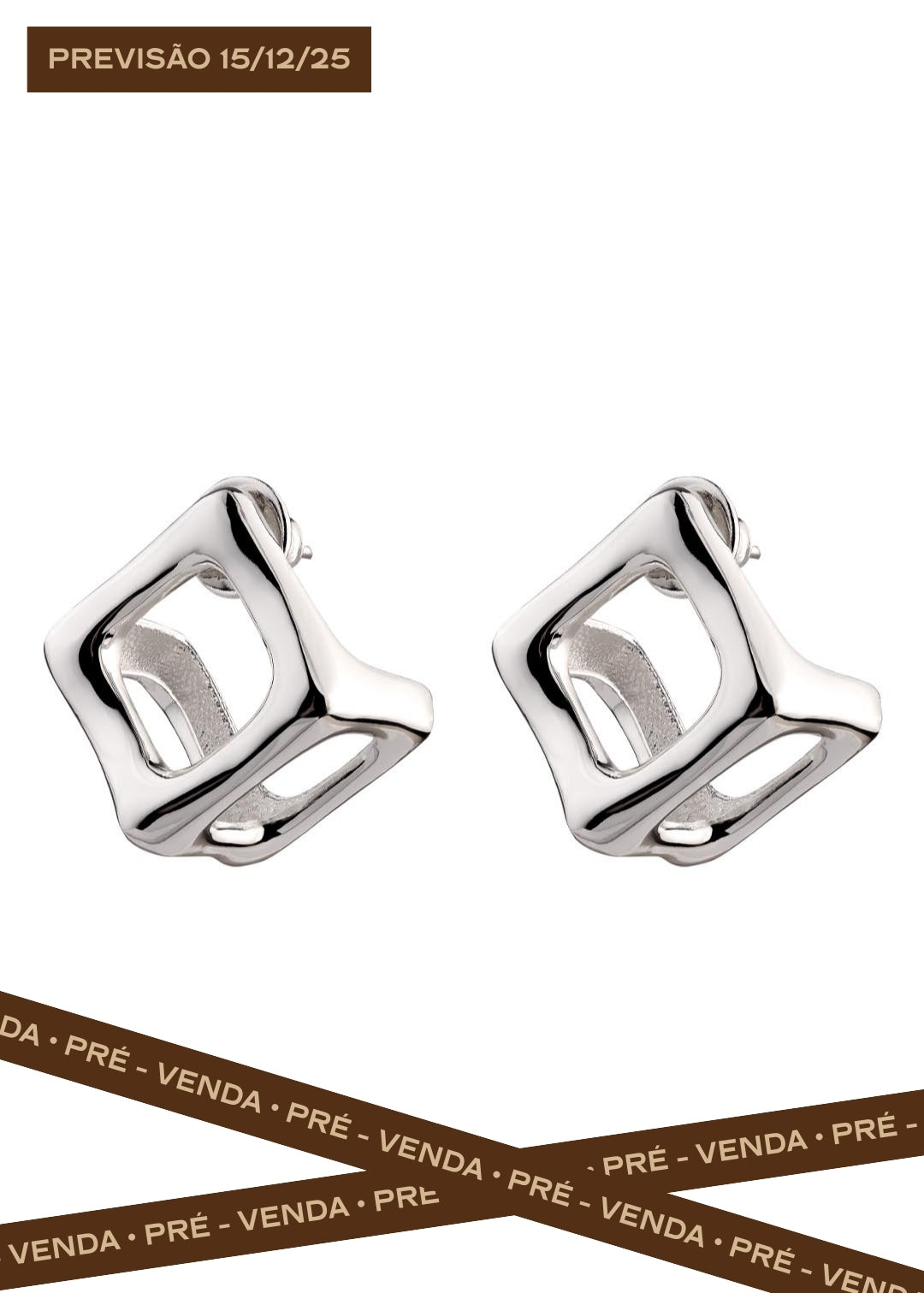 Brinco Médio Cubo Revolução