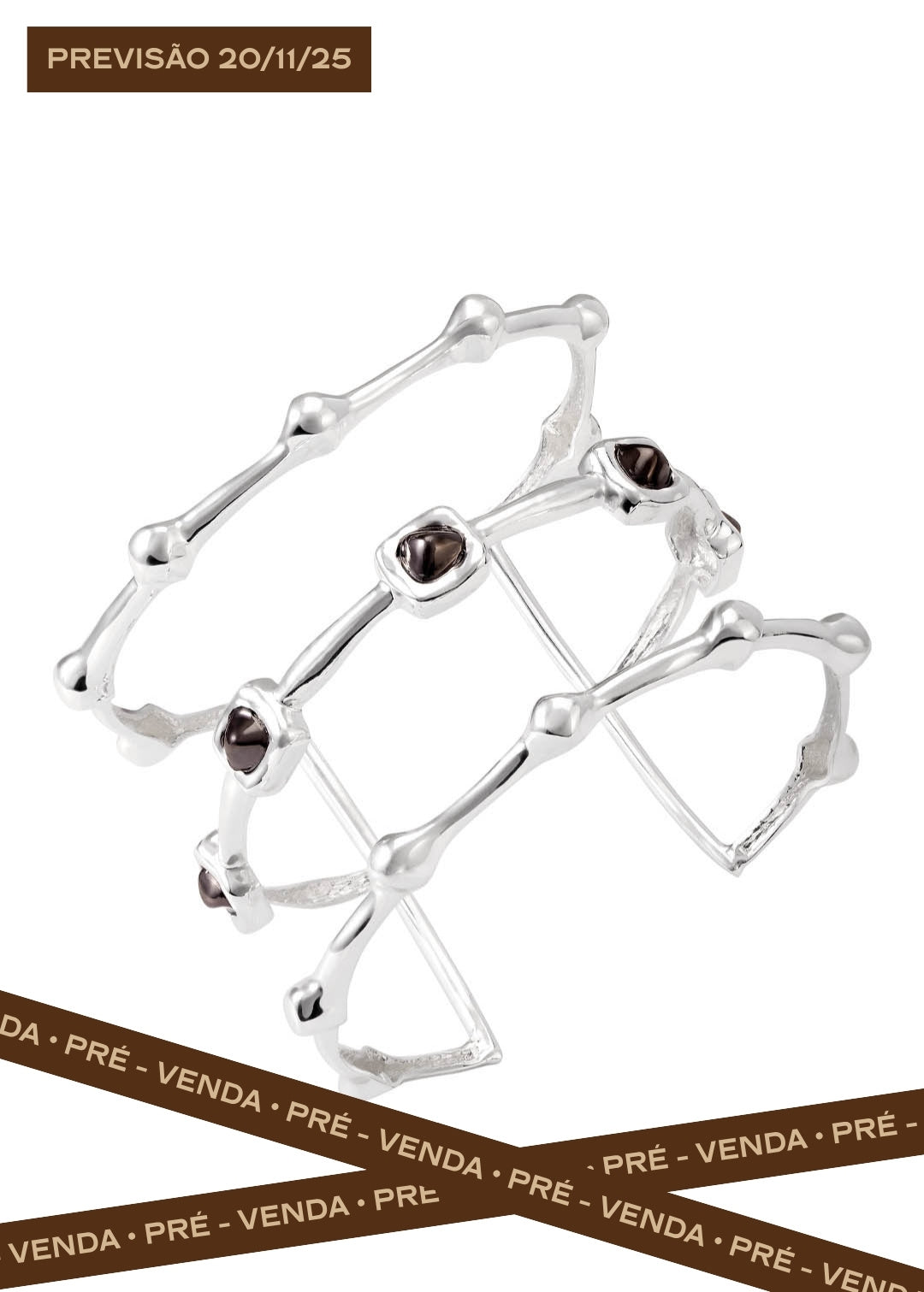 Bracelete Triplo Cubos Revolução