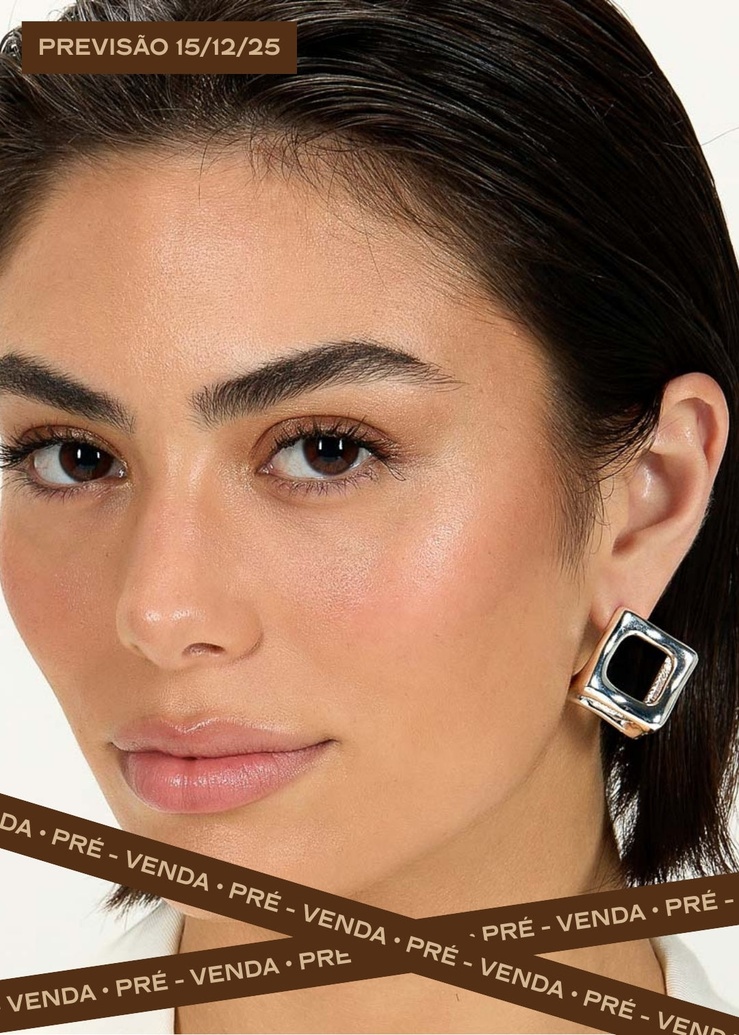 Brinco Médio Cubo Revolução