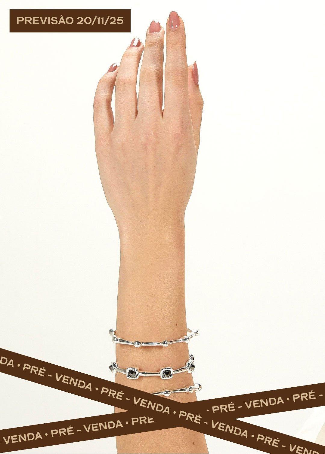 Bracelete Triplo Cubos Revolução