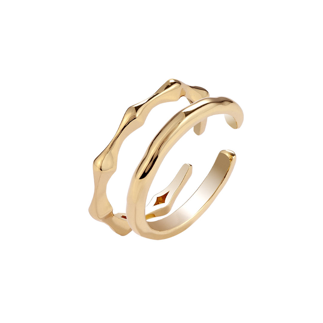 Aliança Dupla Estrela Lúmen