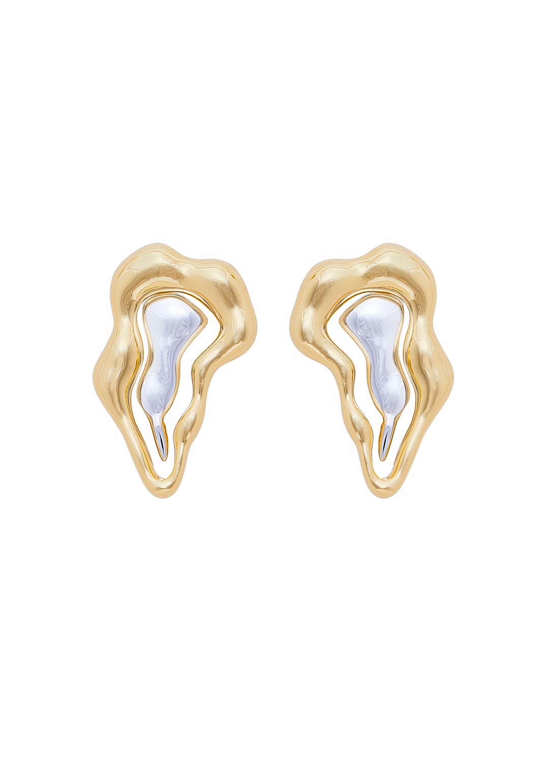Bicolor Earring G Antithesis
