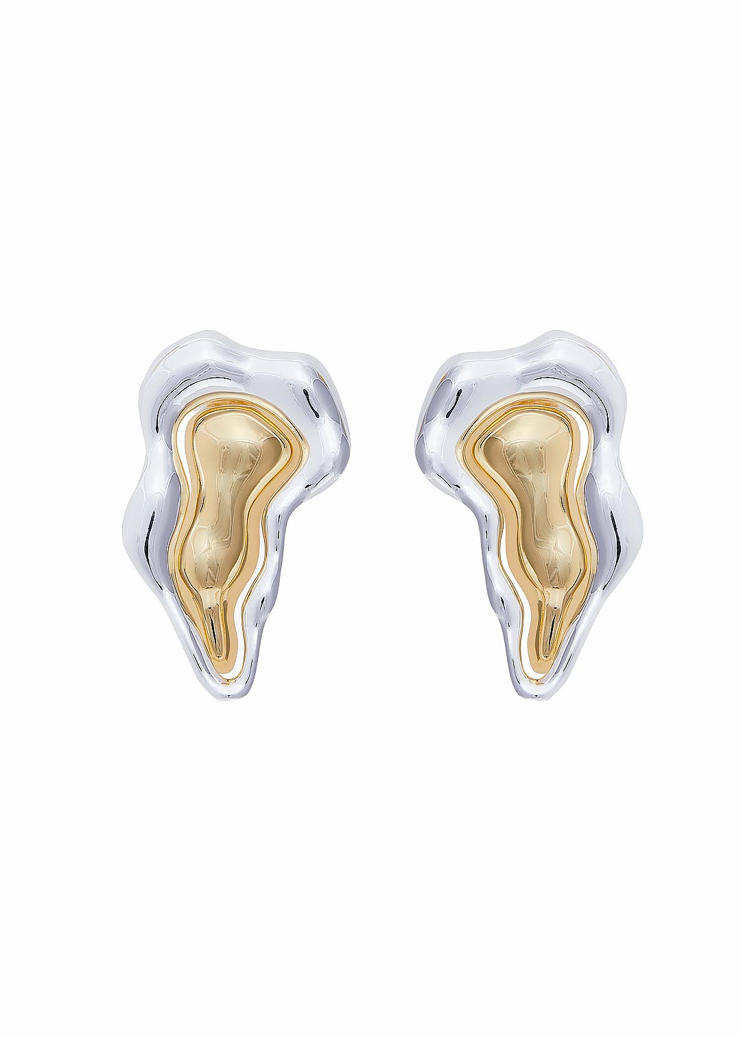 Bicolor Earring G Antithesis