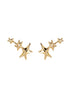Brinco Pequeno Earcuff Estrelas Lúmen