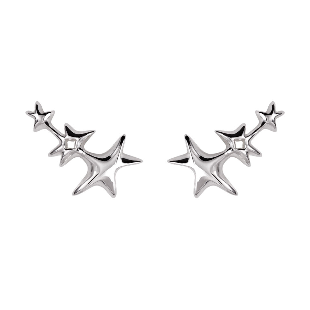 Brinco Pequeno Earcuff Estrelas Lúmen