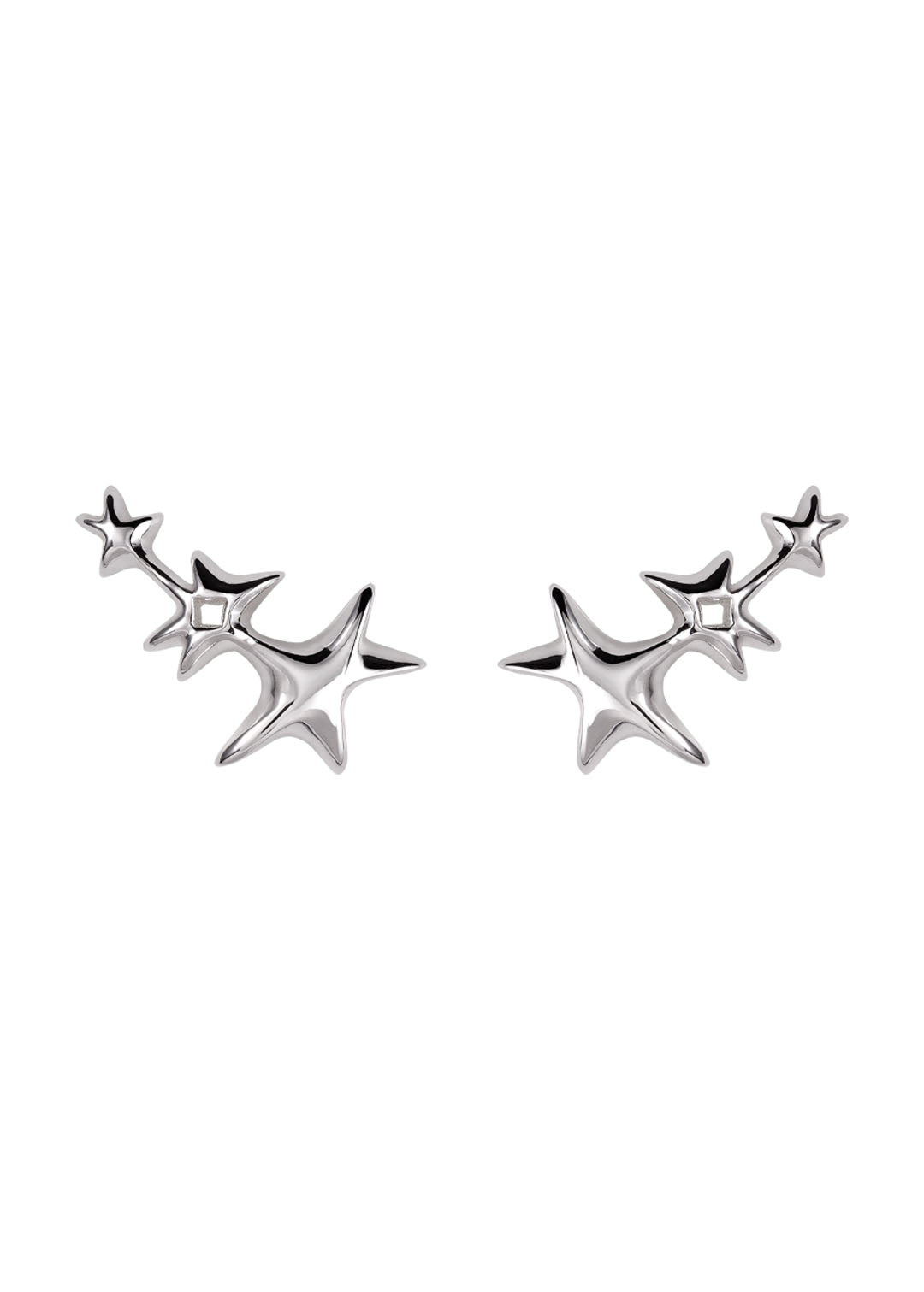 Brinco Pequeno Earcuff Estrelas Lúmen