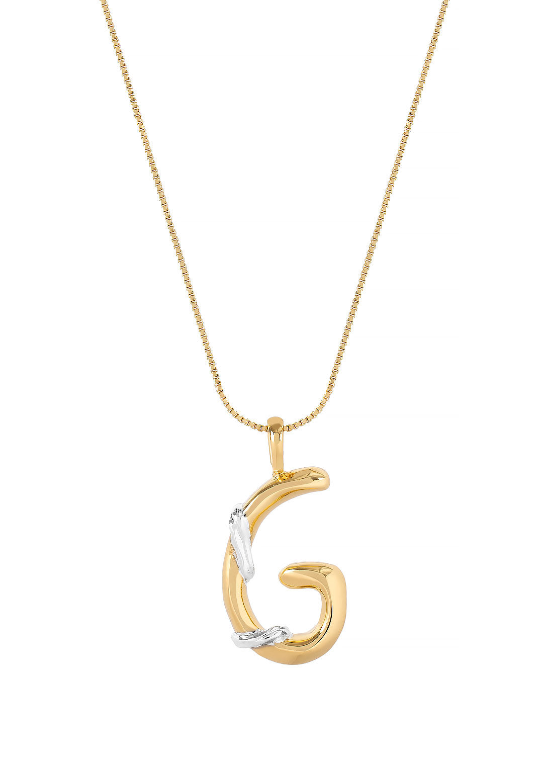 Initial G Pause Necklace