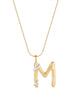 Colar Iniciais M Pausa