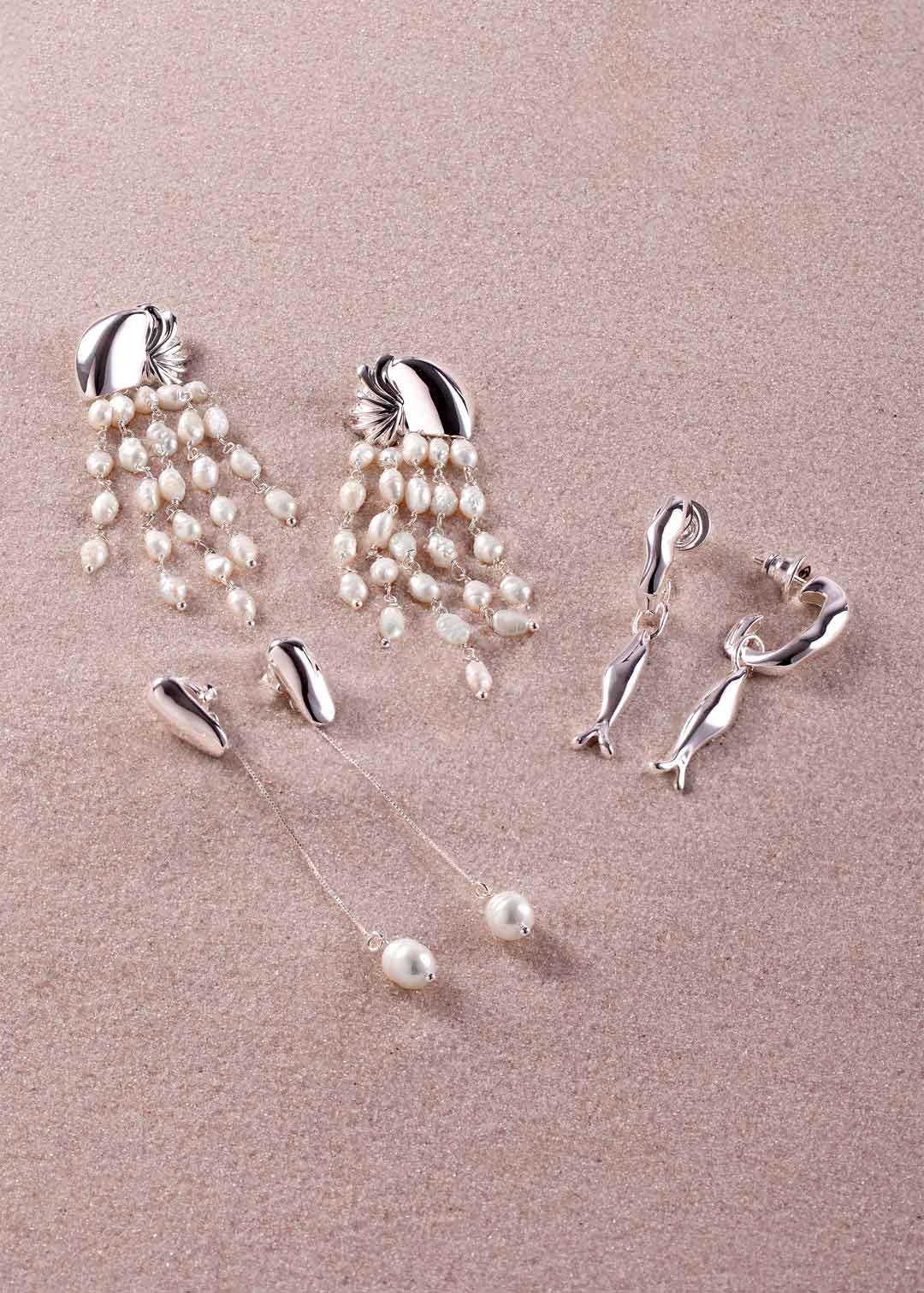 Argola Pingente Peixe Mergulho