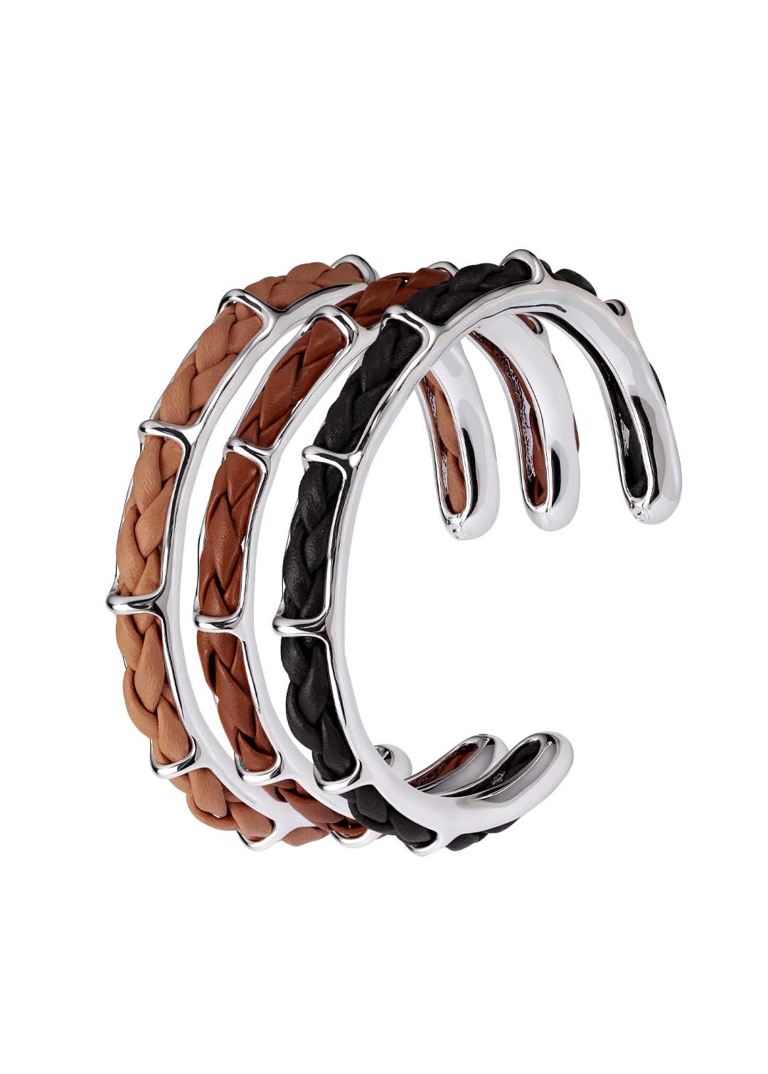 Bracelete Couro Nude Estela