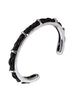 Bracelete Couro Café Estela
