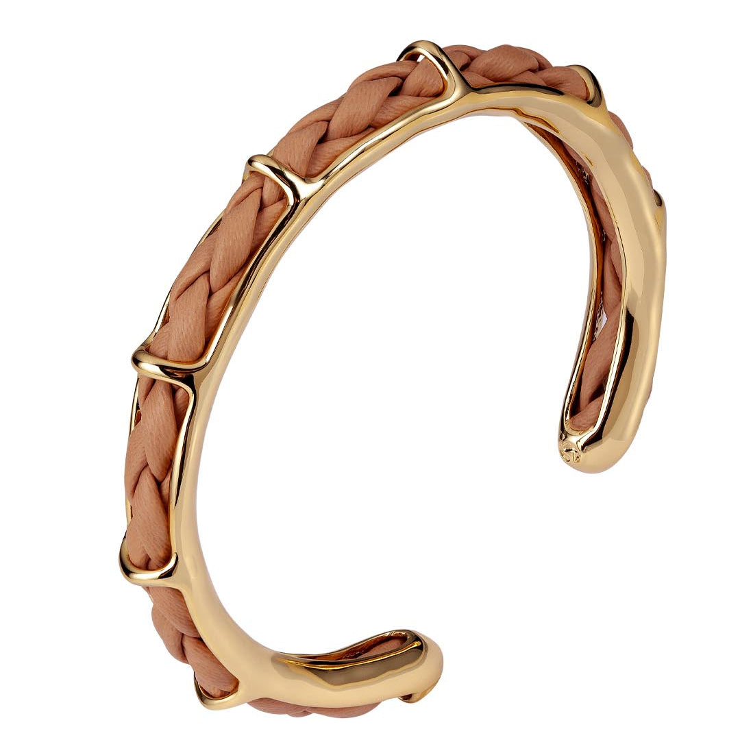 Bracelete Couro Nude Estela