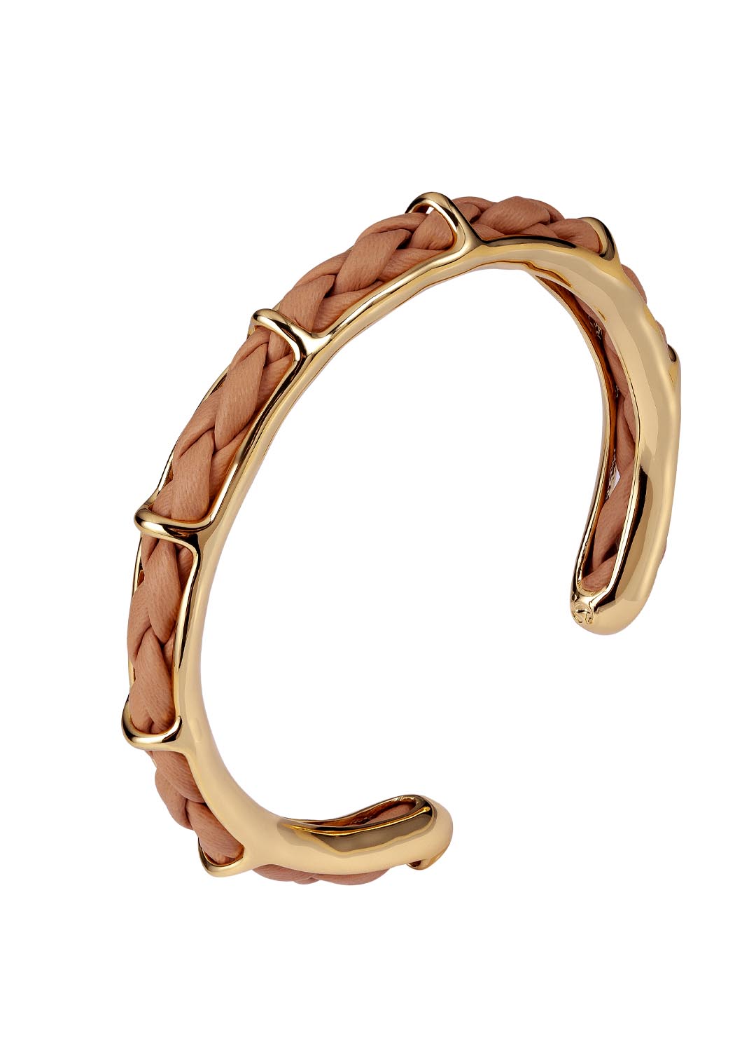 Bracelete Couro Nude Estela