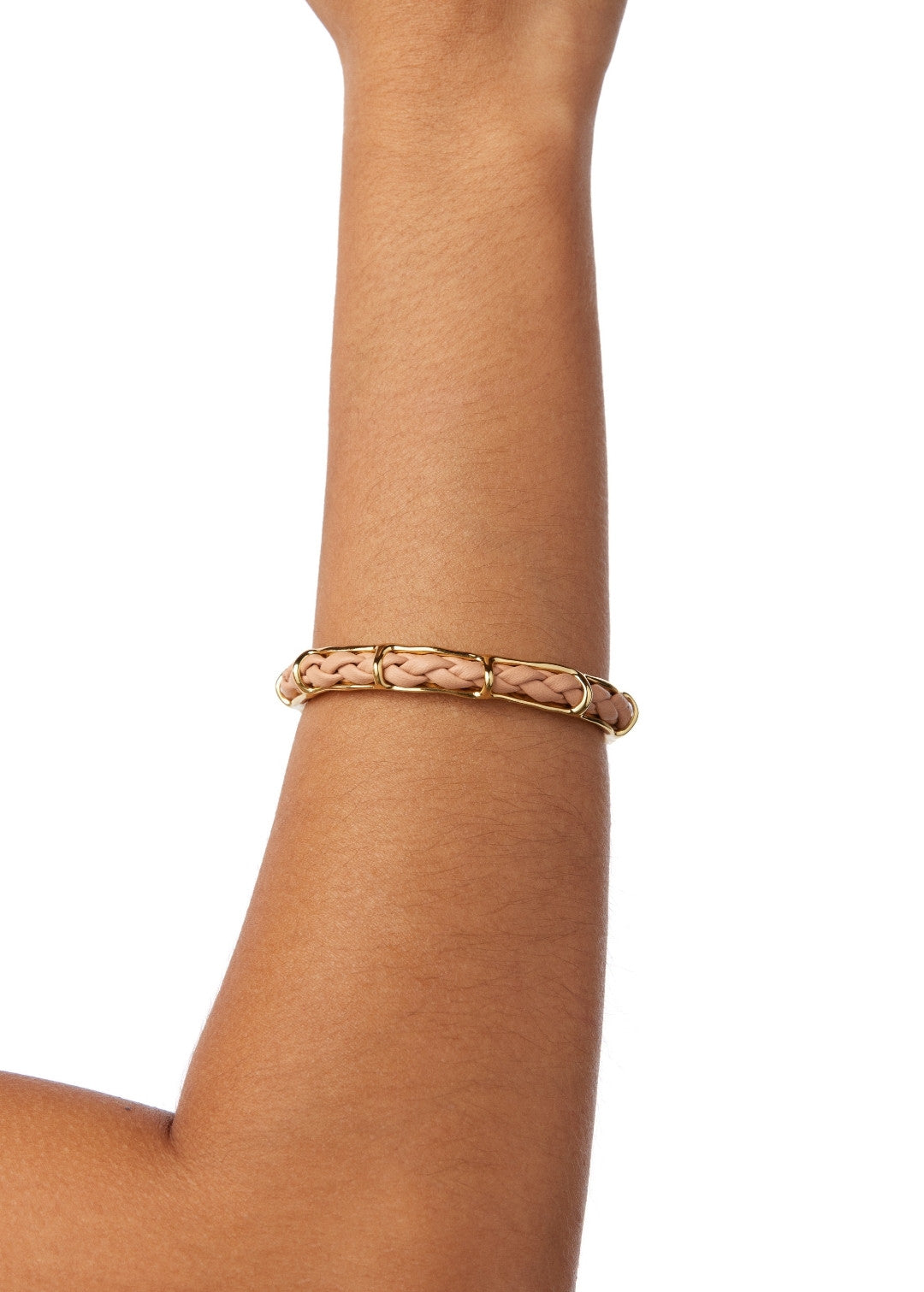 Bracelete Couro Nude Estela