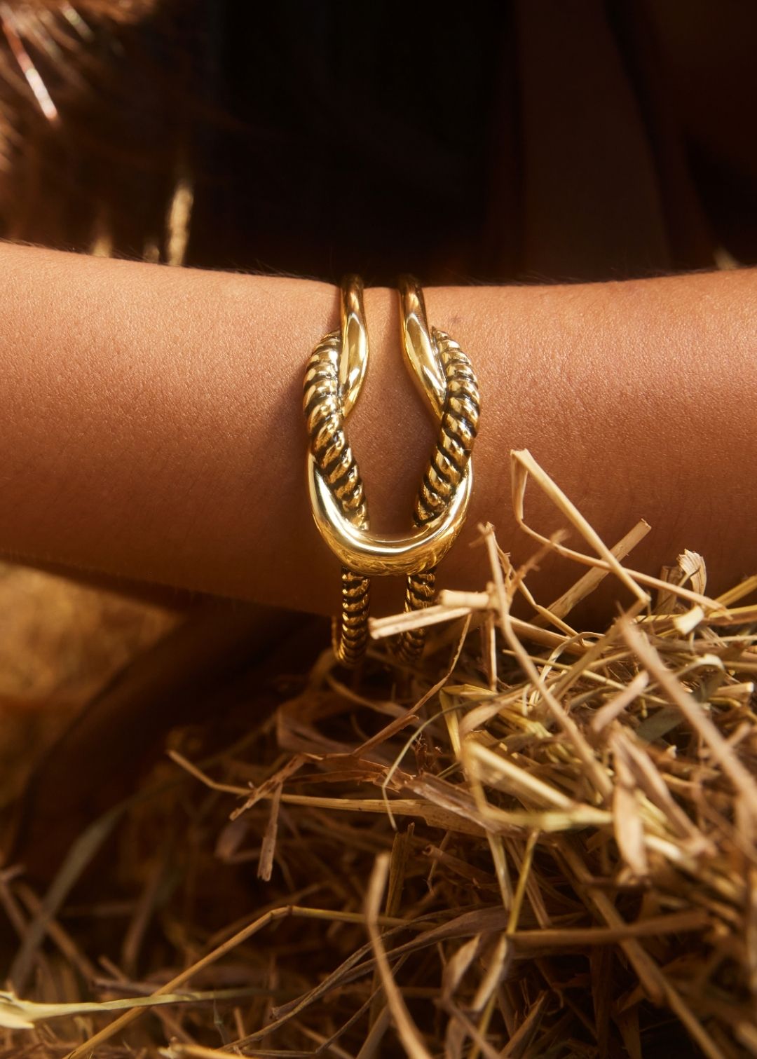 Bracelete Entrelace Corda Estela