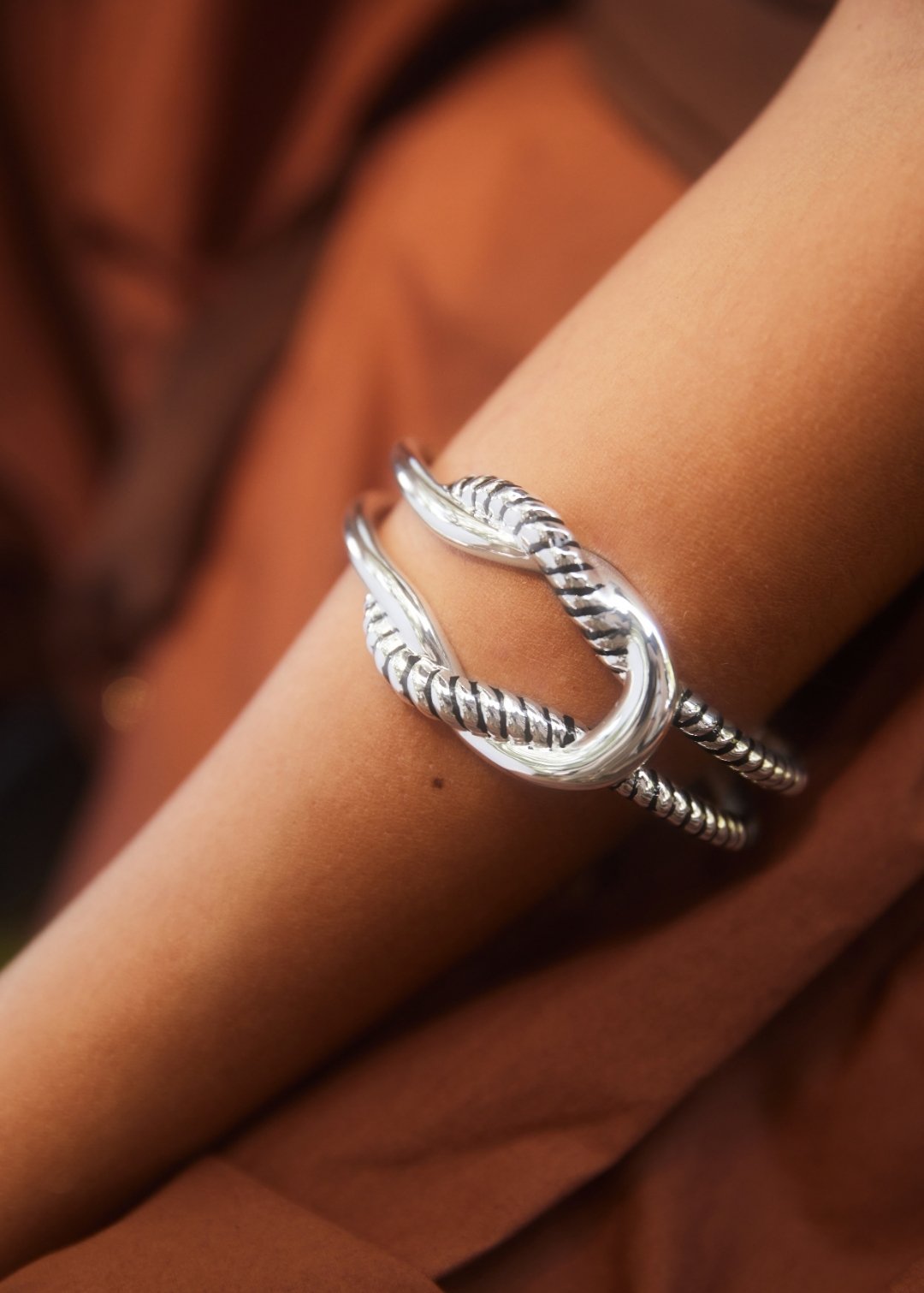 Bracelete Entrelace Corda Estela