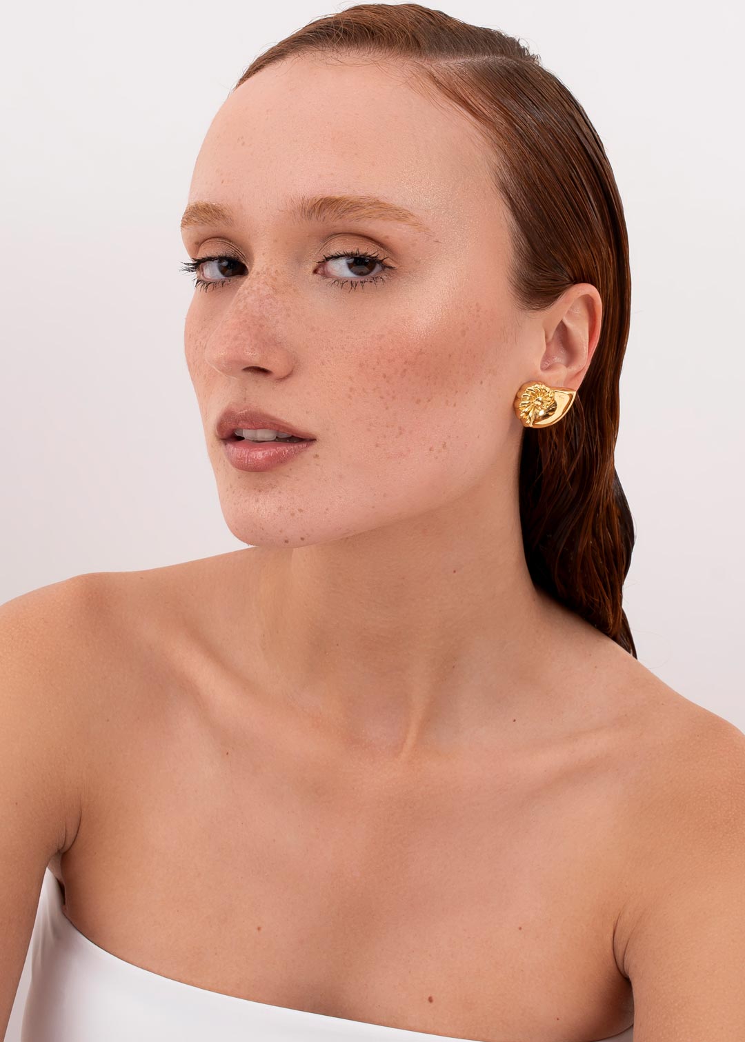 Brinco Concha Lóbulo Mergulho