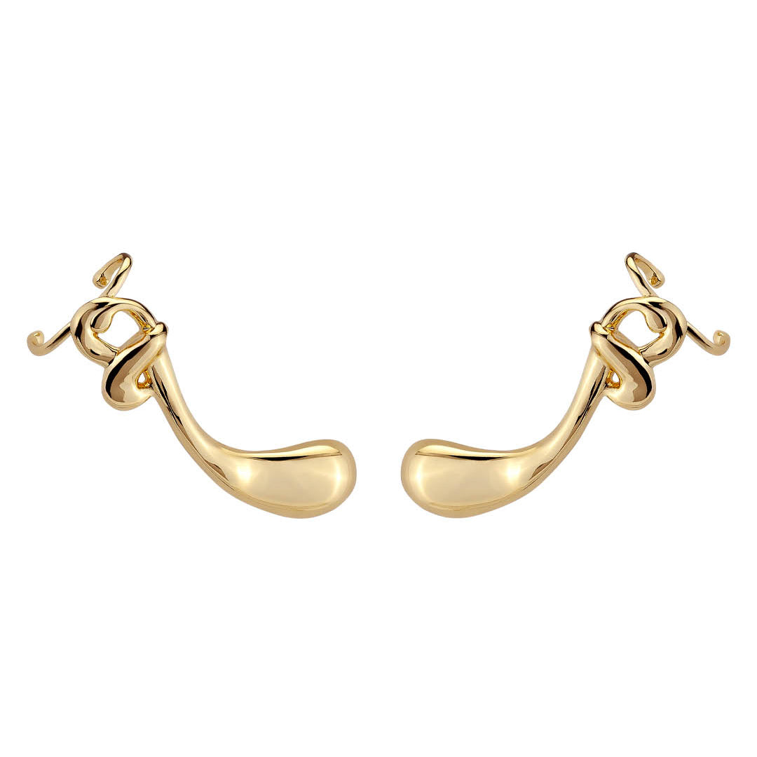 Brinco Earcuff Gota Múltipla