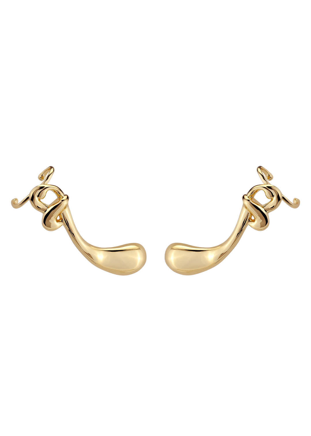 Brinco Earcuff Gota Múltipla