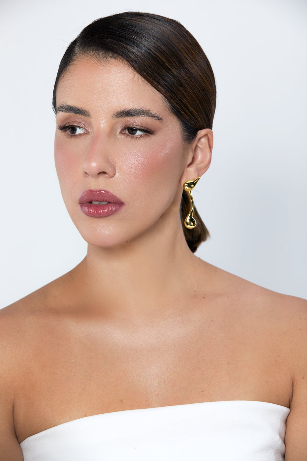 Brinco Gotas Assimétrico Blend