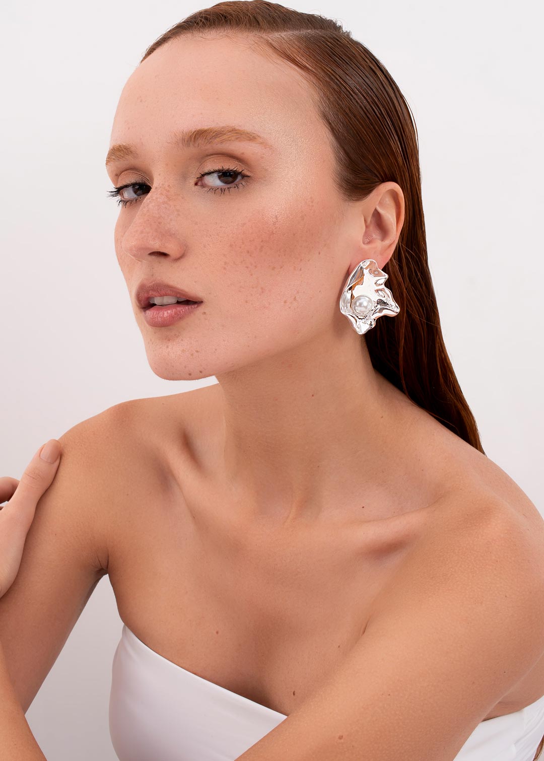 Brinco Ostra Pérola Mergulho