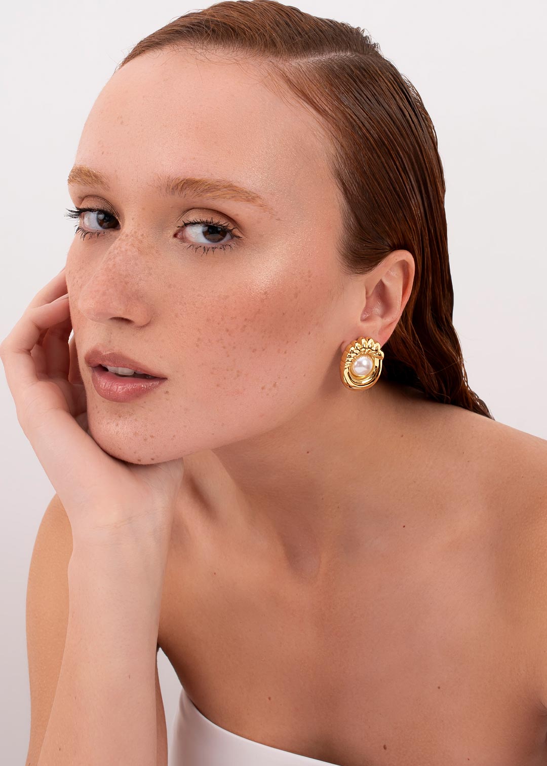 Brinco Pérola Mergulho