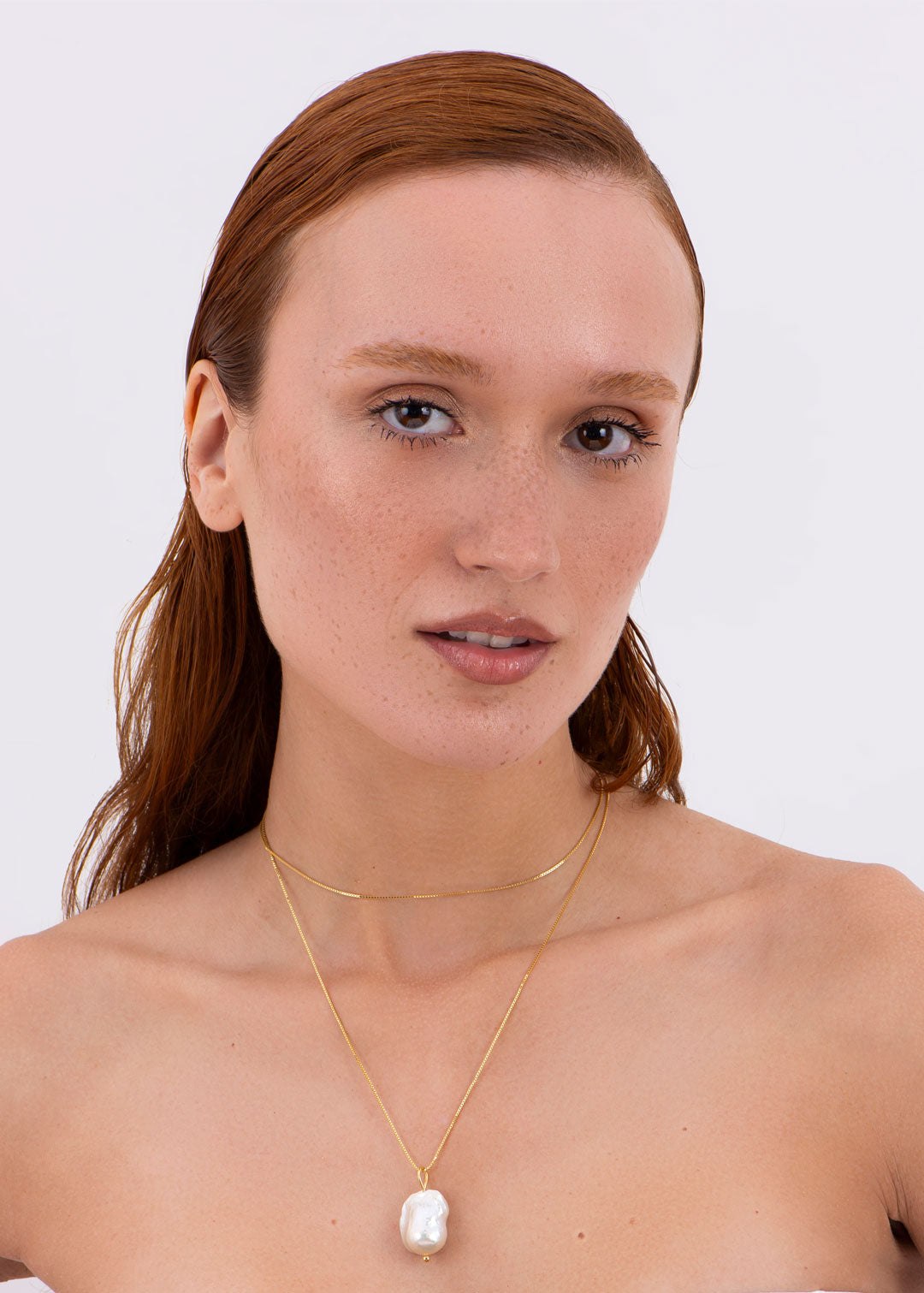 Colar Longo Pérola Mergulho