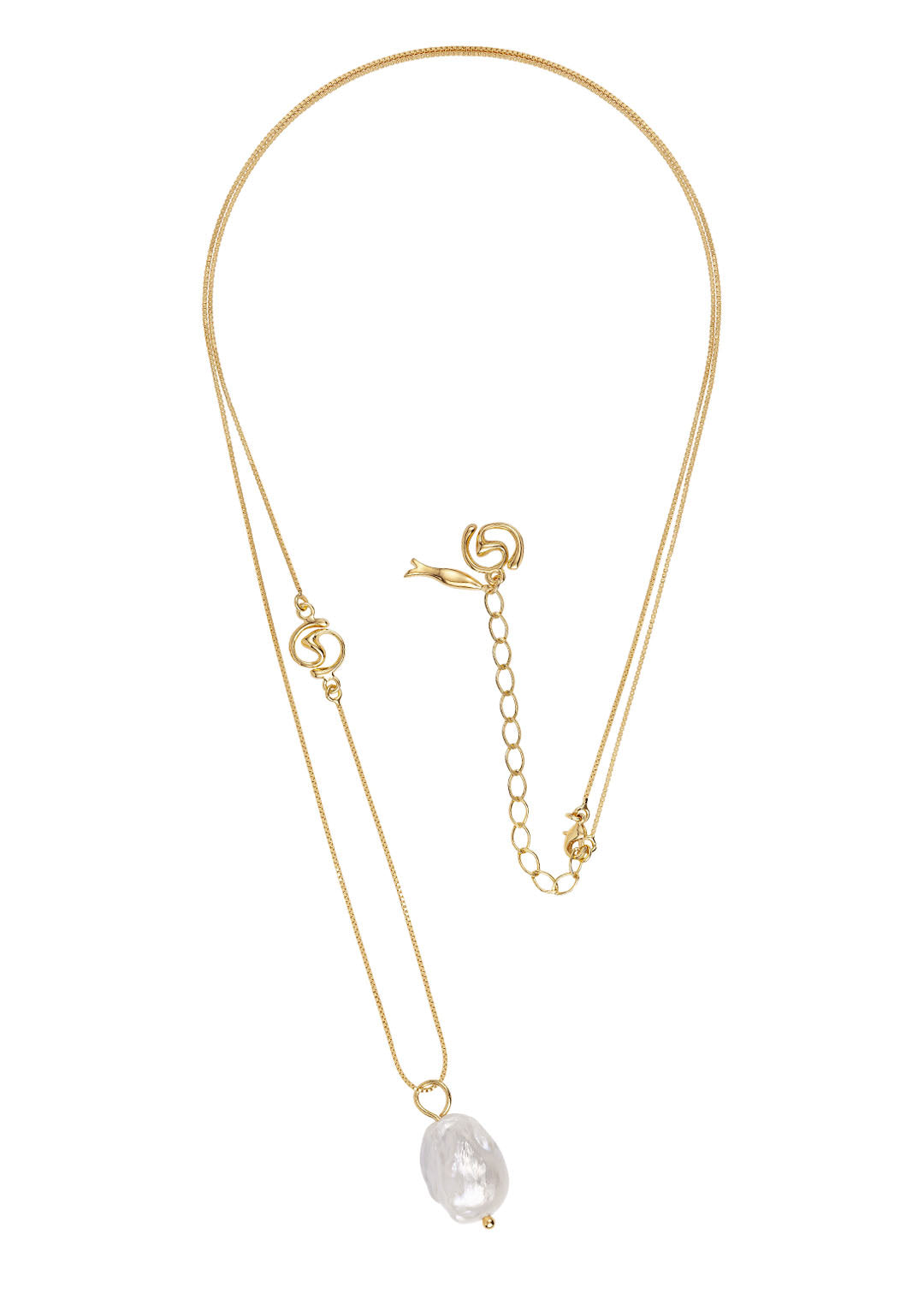 Colar Longo Pérola Mergulho