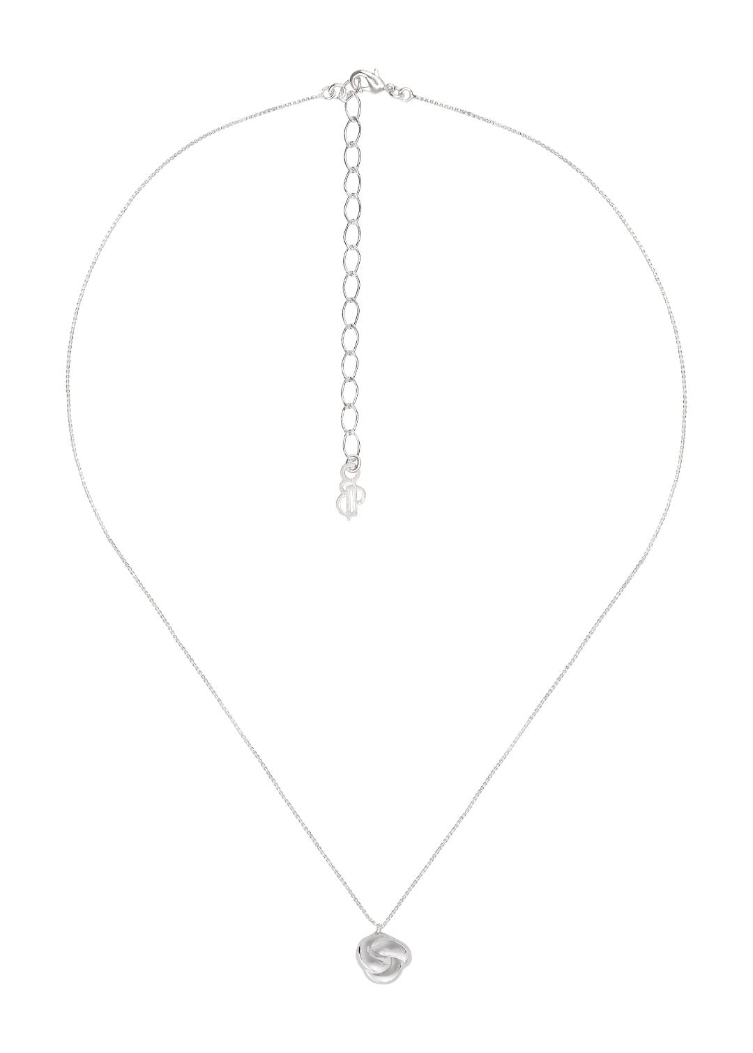 Colar com Pingente Nó Diamante Blend