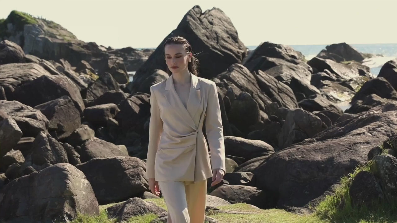 Video with text overlay