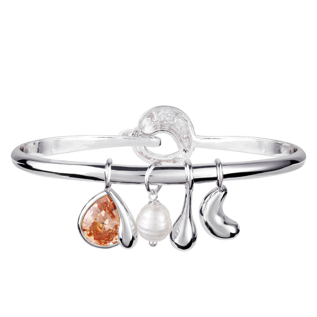 Pulseira com Pingentes Sementes Borogodó